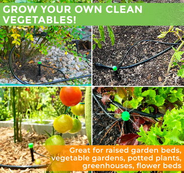 Perfect for multiple garden setups – Ideal for raised beds, flower beds, potted plants, and lawns.